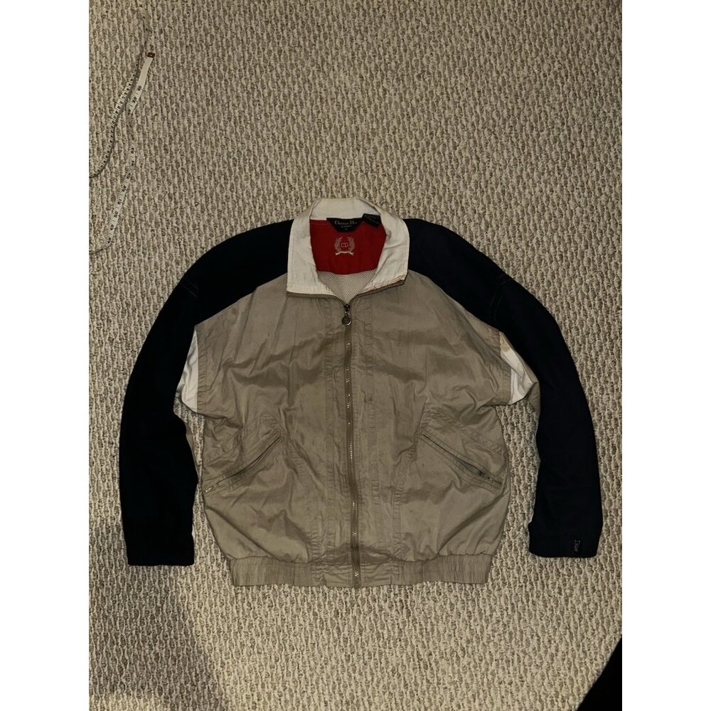 Vintage Christian Dior Monsieur Windbreaker Jacket (M)